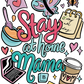 Stay At Home Mama Glass Cups