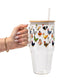 Spooky Chickens Glass Cups