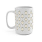 Soft Magnolias Glass Cups