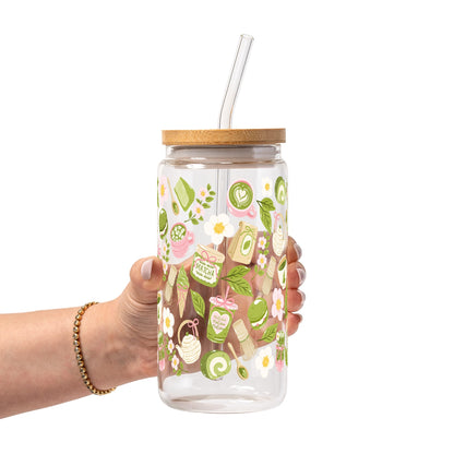 Matcha Moments Glass Cups