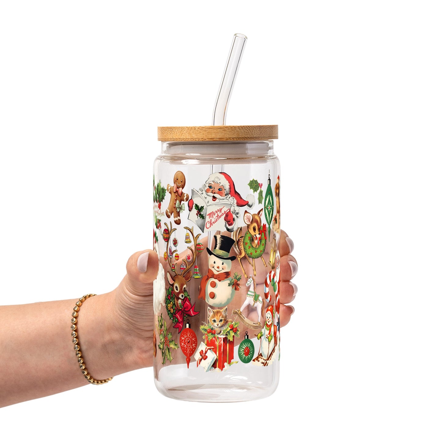 Nostalgic Christmas Glass Cups