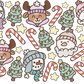 Winter Cuties Glass Cups