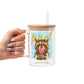 Retro Feral Raccoon Glass Cups