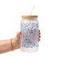 Copas de cristal para novias "Something Blue"