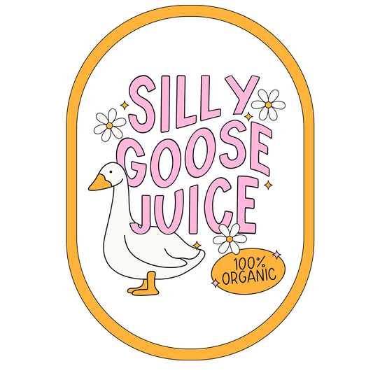 Vasos de cristal "Silly Goose Juice"