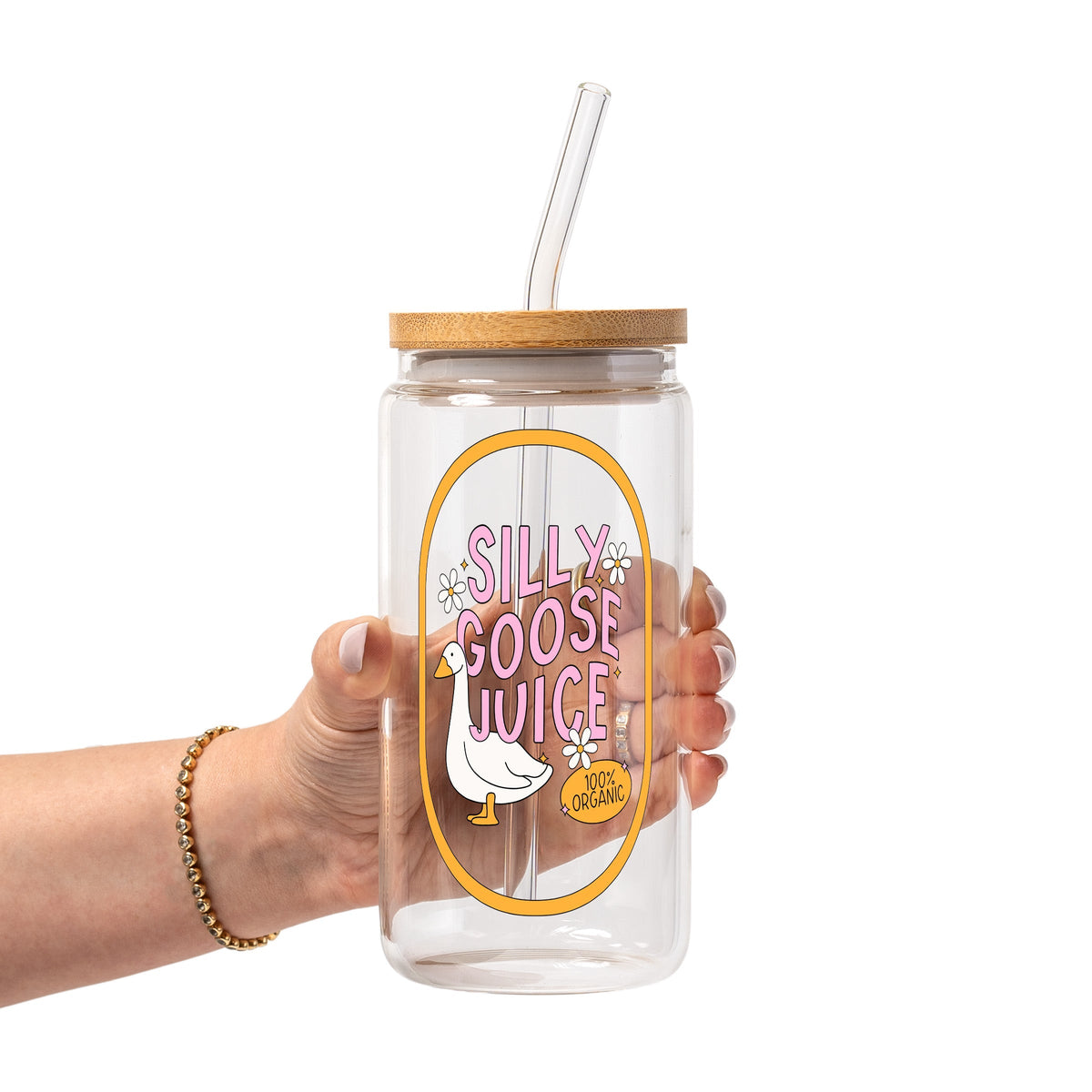 Silly Goose Juice Glass Cups