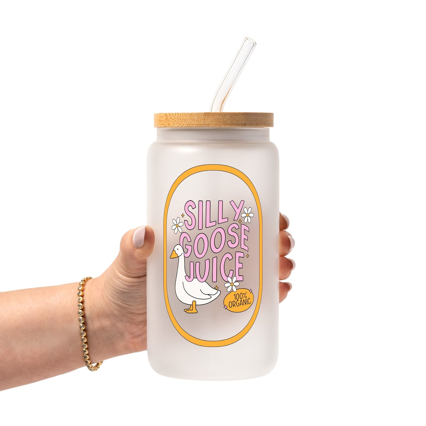 Silly Goose Juice Glass Cups