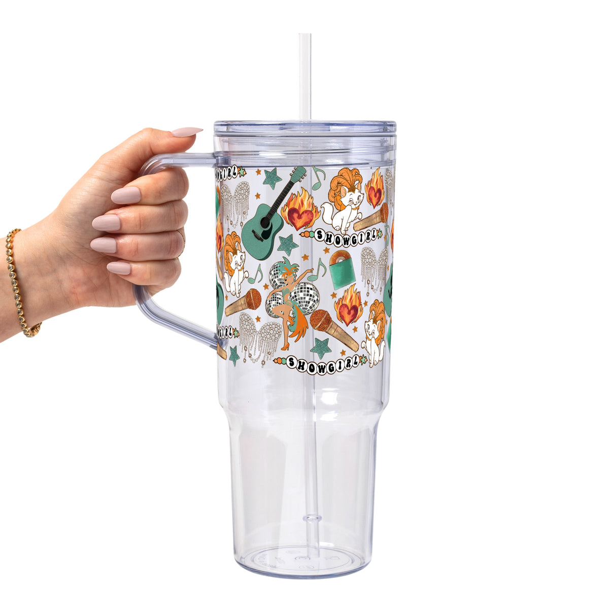 Showgirl Glass Cups