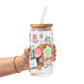 Sarcastic Mom Glass Cups