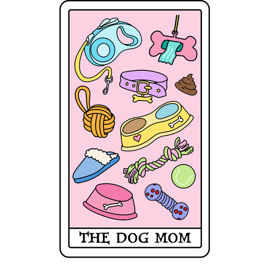 Vasos de Vidrio para Tarot "Mamá Perruna"