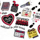 Thriller True Crime Glass Cups