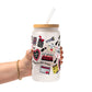 Thriller True Crime Glass Cups
