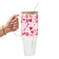 Valentine's Day Sweets Glass Cups