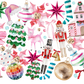 Whimsical Christmas Glass Cups