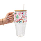 Whimsical Christmas Glass Cups