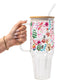 Whimsical Christmas Glass Cups