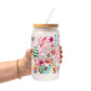 Whimsical Christmas Glass Cups