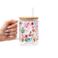 Whimsical Christmas Glass Cups