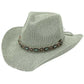 C.C Rhinestone Jewel Charm Trim Cowboy  Hat