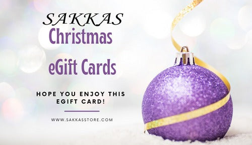 Tarjeta de regalo electrónica de Navidad de Sakkasstore.com - Diseño 5