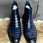 Maurice San Antonio Alligator Boot - Navy