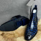 Maurice San Antonio Alligator Boot - Navy
