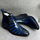 Maurice San Antonio Alligator Boot - Navy