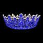 Round Teardrop Stone Accented Princess Tiara