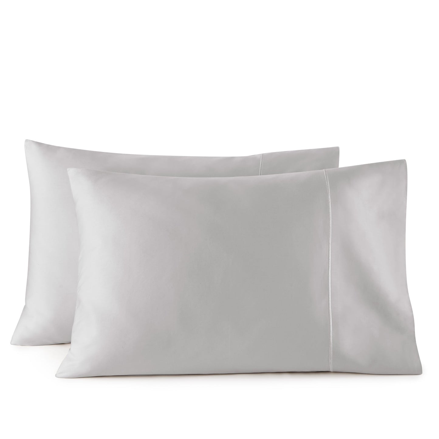 Juego de fundas de almohada de satén de 500 hilos