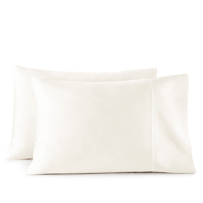 Juego de fundas de almohada de satén de 500 hilos