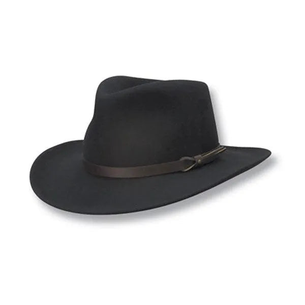 Scala Piscataway - Sombrero de fieltro de lana suave para exteriores