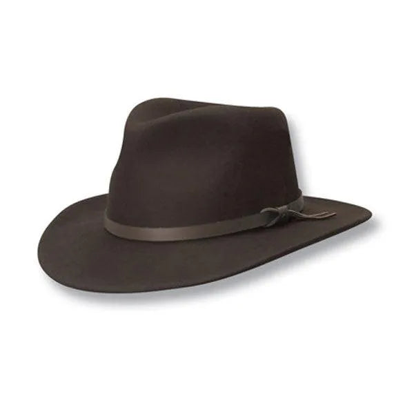Scala Piscataway - Sombrero de fieltro de lana suave para exteriores