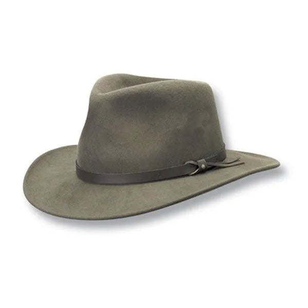 Scala Piscataway - Sombrero de fieltro de lana suave para exteriores