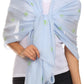 Sakkas Hillary summer breeze lightweight flowing sheer gauze wrap scarf