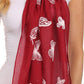 Sakkas Hillary summer breeze lightweight flowing sheer gauze wrap scarf