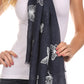 Sakkas Hillary summer breeze lightweight flowing sheer gauze wrap scarf