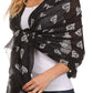 Sakkas Hillary summer breeze lightweight flowing sheer gauze wrap scarf