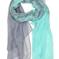 Sakkas Nichole summer gauze featherweight patterned versitile sheer scarf wrap