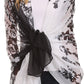 Sakkas Nichole summer gauze featherweight patterned versitile sheer scarf wrap