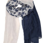 Sakkas Nichole summer gauze featherweight patterned versitile sheer scarf wrap