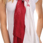 Sakkas Nichole summer gauze featherweight patterned versitile sheer scarf wrap