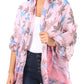 Sakkas Nichole summer gauze featherweight patterned versitile sheer scarf wrap