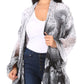 Sakkas Nichole summer gauze featherweight patterned versitile sheer scarf wrap