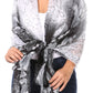 Sakkas Nichole summer gauze featherweight patterned versitile sheer scarf wrap