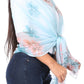 Sakkas Nichole summer gauze featherweight patterned versitile sheer scarf wrap
