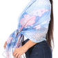 Sakkas Nichole summer gauze featherweight patterned versitile sheer scarf wrap