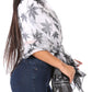 Sakkas Nichole summer gauze featherweight patterned versitile sheer scarf wrap