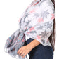 Sakkas Nichole summer gauze featherweight patterned versitile sheer scarf wrap