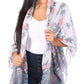 Sakkas Nichole summer gauze featherweight patterned versitile sheer scarf wrap