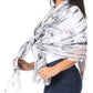 Sakkas Nichole summer gauze featherweight patterned versitile sheer scarf wrap